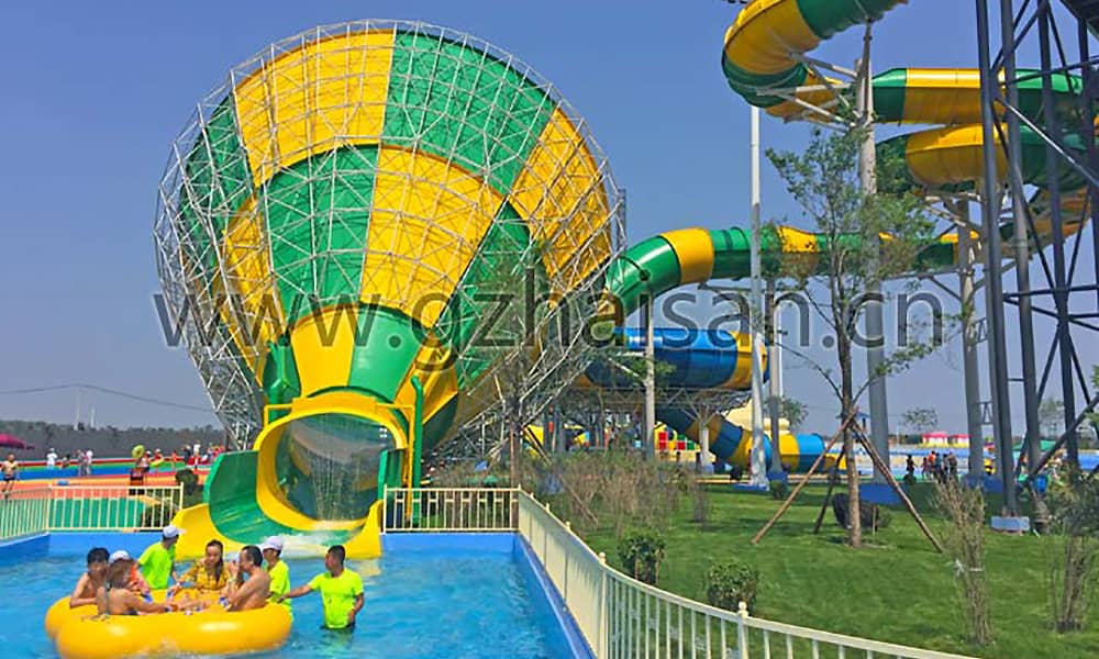 开口直径达18.5米的大喇叭