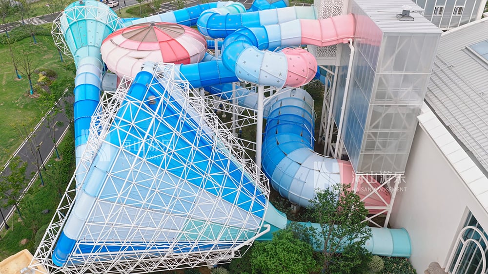 打破季节边界，定义全季狂欢｜超级魔法时空组合滑道，引领水乐园新纪元